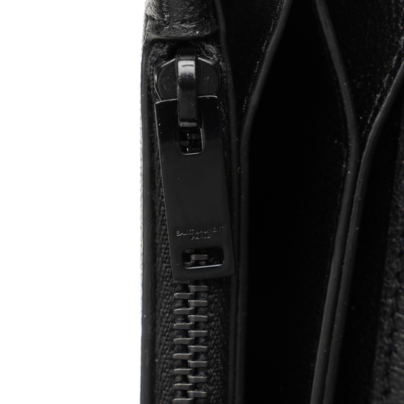 SAINT LAURENT Classic Monogram Matelasse Short Chain Flap Wallet Clutch Bag - Picture 10 of 12